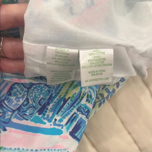 Little Lilly Pulitzer “Lilly’s House” Blue Floral Maxi Dress